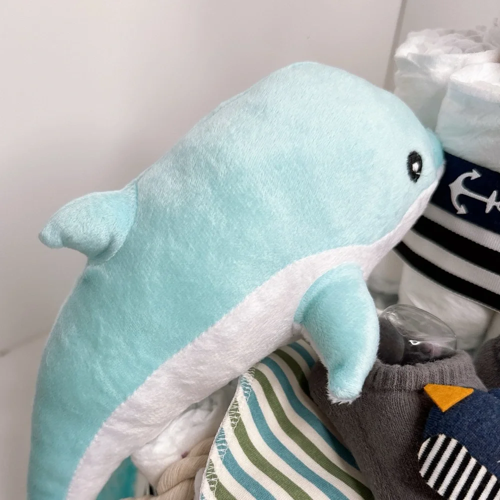 Ship Dolphin Diaper Cake
